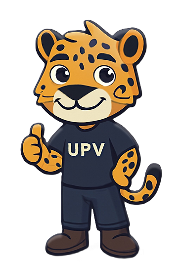 Mascota Jaguar de la UPV